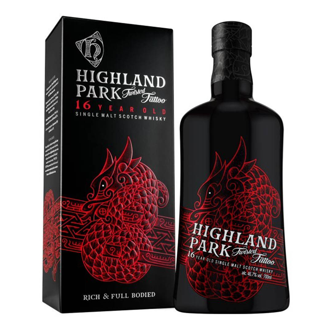 Whisky Highland Park 16 ans Twisted Tattoo 46,7°