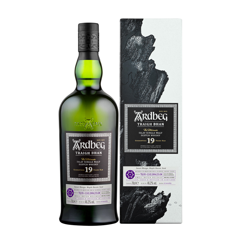 Ardbeg Traigh Bhan 19 ans 2023 : comment servir ce single malt d’Islay