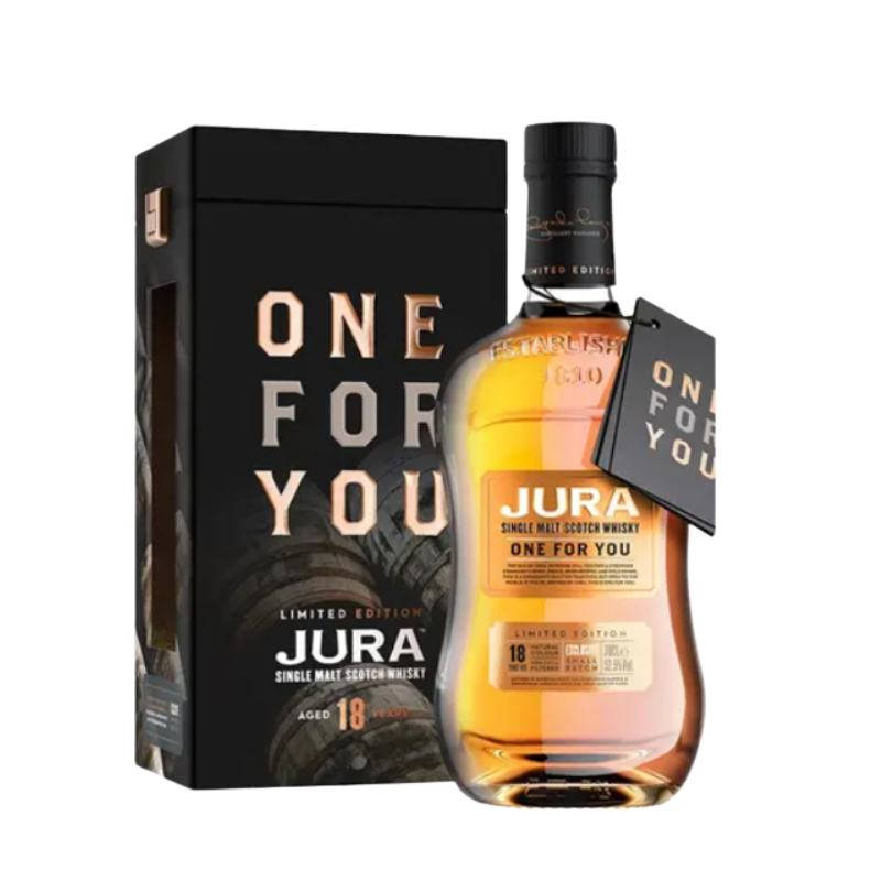 Jura One For You 18 ans : verre, eau et méthode de dégustation