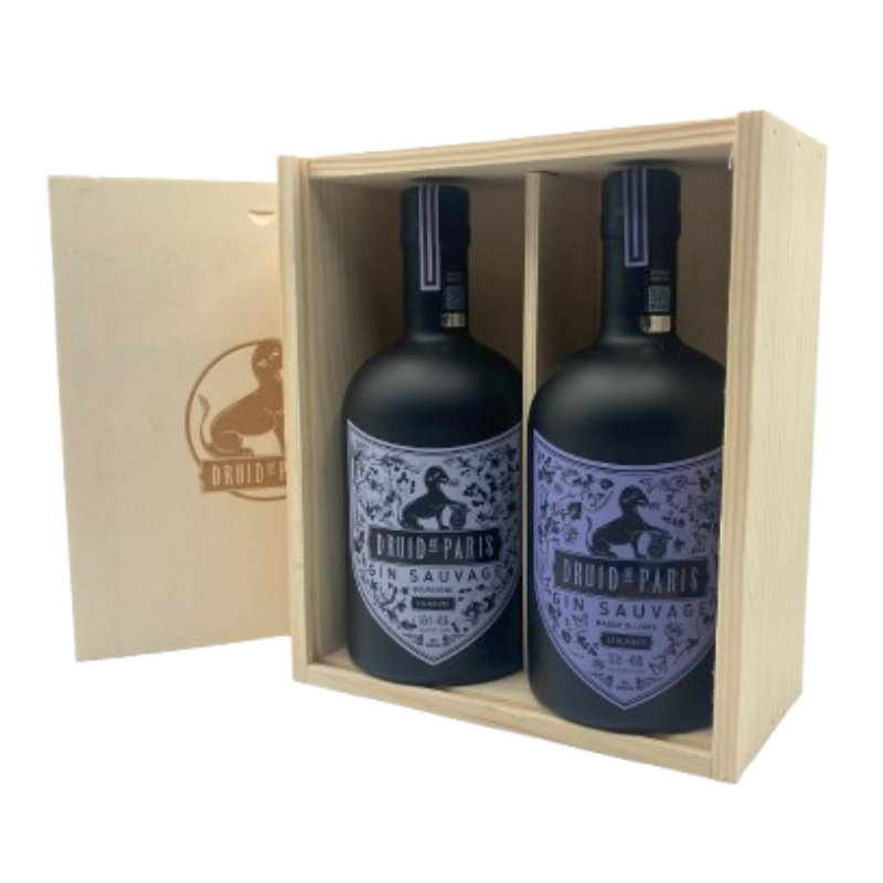 Gin Sauvage Druid of Paris Caisse de 2 bouteilles