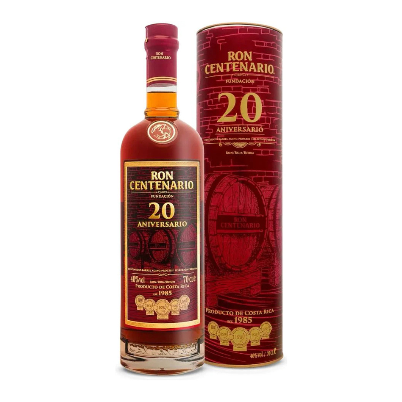 Rhum Centenario 20 ans Fundation 40°