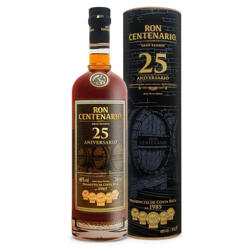 Rhum Centenario 25 ans Fundation 40°