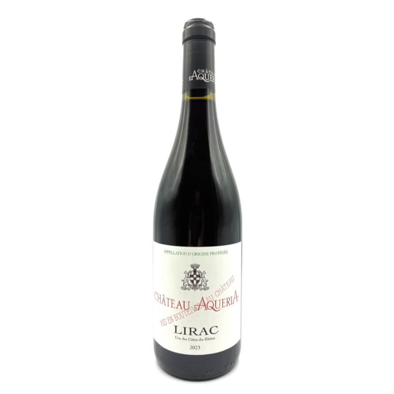 Lirac Rouge 2025 – Château d’Aqueria – AOP Lirac