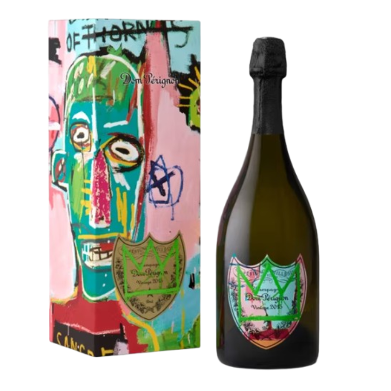Champagne Dom Pérignon 2015 Edition Limitée Jean Michel Basquiat