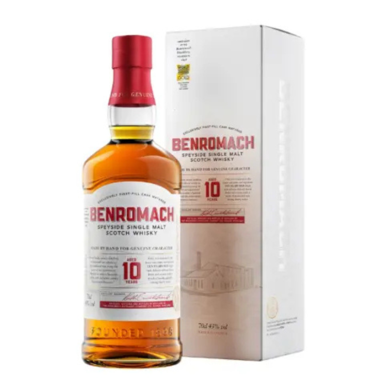Whisky Benromach 10 ans 43°