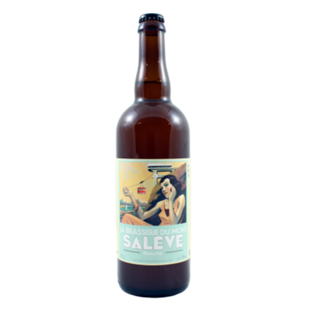 Bière de la Brasserie du Mont Salève Blanche