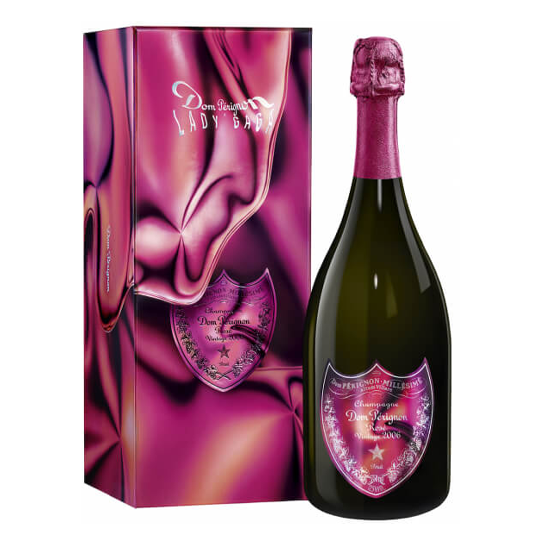 Champagne Dom Pérignon Edition Limitée Lady Gaga Rosé 2006