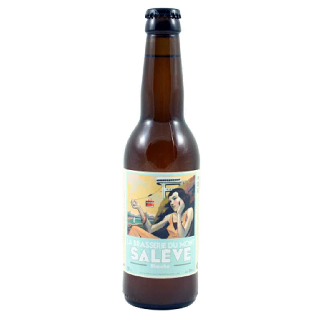 Bière de la Brasserie du Mont Salève Blanche