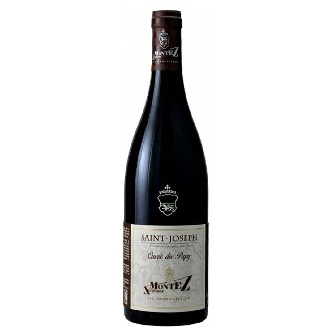 vue du vin Saint-Joseph Cuvée du Papy Stéphane Montez