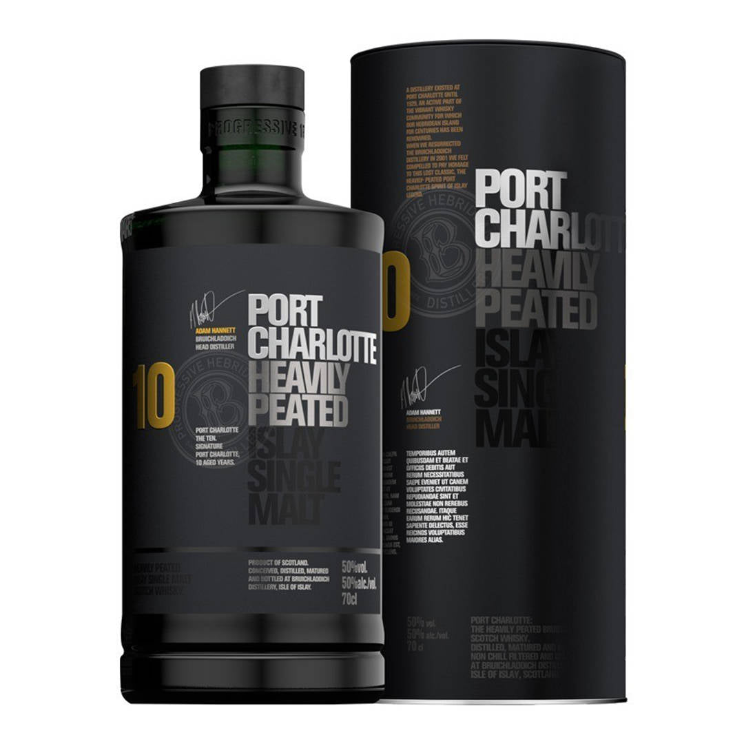 Whisky Port Charlotte 10 ans 50°